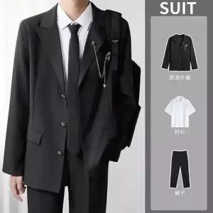 원더우면 남사친 코트 양복 정장 패드 세트 벌 어깨 졸업 급반복 성인식 제복 교내 OPH1