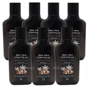 알로에베라 태닝오일 부드럽게 빛나는 브론징 7개 태닝 썬오일 휴양지 야외 썬텐 하와이안 썬탠