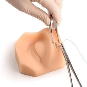 의대생 1세트 이중 눈꺼풀 봉합 훈련 모델 실리콘 안과 성형 수술 시뮬레이션