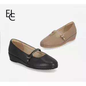 [엘칸토]여성 양가죽 부드러운 쿠션 내피 플랙서블 초경량 웨지 펌프스 3cm LCWD19U43