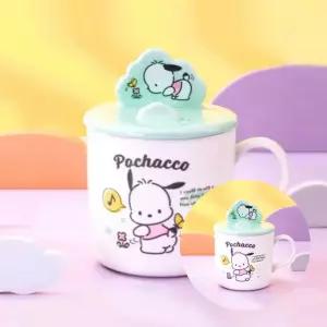 학교용 여행용 스텐 캐릭터머그컵 빨대텀블러 400ml 1P 뚜껑 손잡이 포함 휴대용