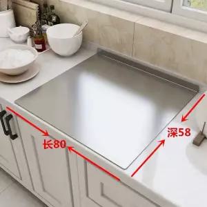 스테인리스 도마 상판 0mm 위생 가정용 주방 작업대 대형 베이킹 1200 싱크대