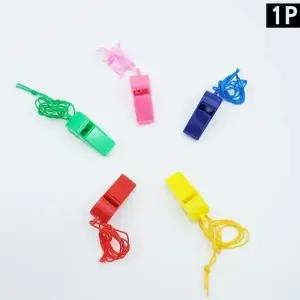 운동회 목걸이 호루라기 호신용품 호각 휘슬-컬러