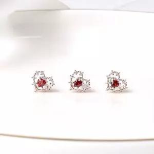 [셀러에이드](낱개판매) 러브매직 아웃컨츠 데이스 하트 피어싱