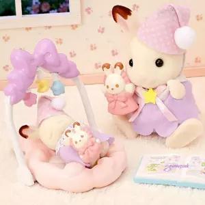 실바니안 초콜릿 패밀리 토끼의 인형 꿈나라세트 장난감 피규어lmn480