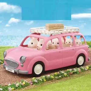 실바니안 핑크 패밀리 벤 인형놀이 역할자동차 장난감 자모형 장난감자 자미니어쳐 자어처 토끼 여아소꿉