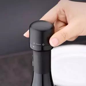 [셀러에이드]진공 병 뚜껑 마개 보관 주방 밀봉 회전식 실리콘 실리콘와인마개