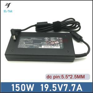 MSI P65 Creator 8RD 8RE WF75 10TI 9TH i7-9750H MS-16R3 게임용 전원 충전기용  19.5V 7.7A 150W Ac 노트