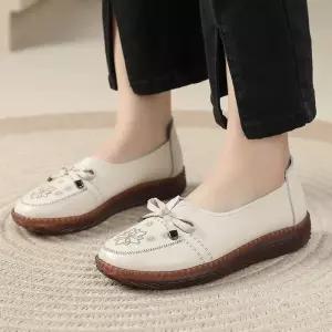 스파이더맨 캐주얼 빈티지 봄 여사친 가죽 쿠셔닝 방지 단화 컴포트 미끄럼 OPH5