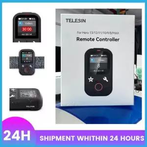 텔레신 T13 풋 블루투스 고프로 히어로 13 12 11 10 9 8/맥스용 스마트 방수 블루투스 리모컨 긴 배터리 수