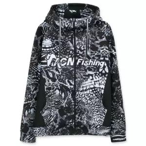 편안한 착용감 낚시의류 기모 후드집업 남성낚시의류 긴팔 야외용 자켓 쾌적한착용감 낚시옷 낚시복상의