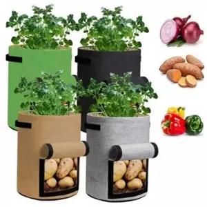 [셀러에이드]가정용 배화분 재배 감자 부직포 원예용 주머니형 텃밭