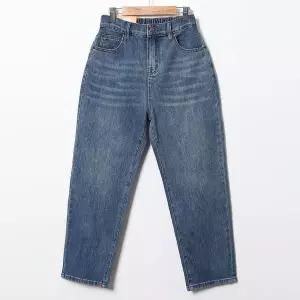 [하프클럽/셀러허브_여성트랜드패션]여성 봄바지 워싱 뒷밴드 배기진 일상