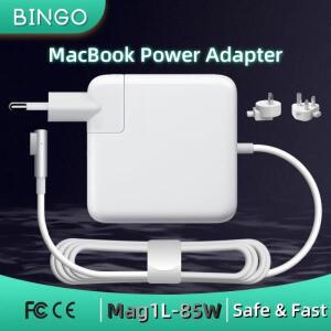 BINGO MacBook Air/Pro 시리즈용 새 85W Magsafe1-L 자기 충전 전원 어댑터: A1286 A1297 A1343 A1175 A122