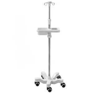 프리미엄 가정용 수액걸이 링겔대 퓨어화이트 ABS 사각 특대형 병원폴대 요양원 링거 스텐