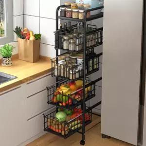 슬림 수납장 틈새 250 300 슬라이딩 냉장고옆 김치냉장고 다용도 좁은공간