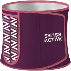 스위스 액티바 허리 트리머 - 사이즈 22-44인치 체중 감량 인피니티 스마트 웨이트 훌라 후프 여성용 퍼플