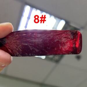 레드 루비 커런덤 원재료  합성 주얼리 스톤  200g  8 5