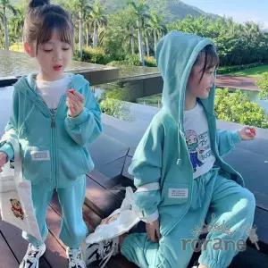 여아 민트 후드 상하복 봄 아동복 룩 신학기룩 등원