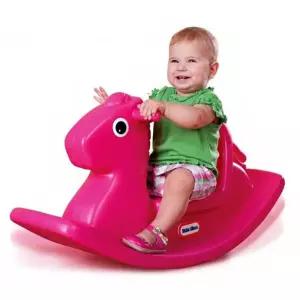 영유아 안전 흔들목마 장난감 실내 놀이터 선물 핑크 어린이장난감