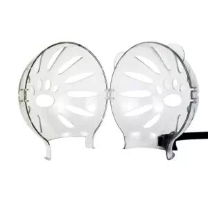 고양이 투명볼 우주인 헬멧 S 소형 물림방지 페이스커버 냥이 입질방지 입마개