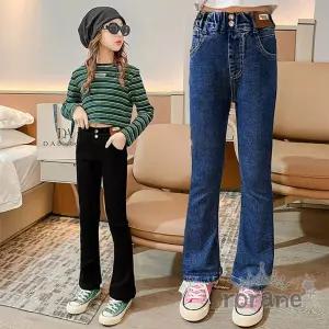 세미 여아 주니어 초등학생 청바지