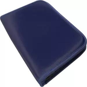 비드스미스 지퍼 도구 파우치 9 x 6.5 1.25 밴드 보라색 가죽 소재로 제작 공예 펜치와 보관하고 운반하는