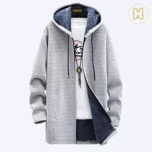 코디코치 남성 롱 가디건 스웨터 니트 기모 집업 점퍼