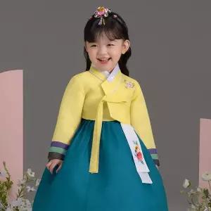 [보리보리/더예한복]QT848-채린달이 여아한복 아동한복