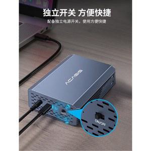 Acasis HDD 케이스 듀얼 RAID 카드 2 5인치 허브 M 2 데이터 기능 하드