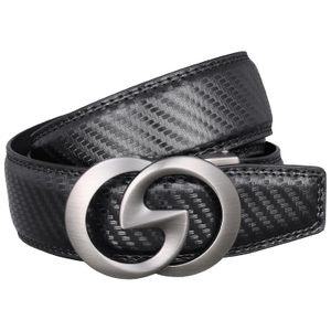 130 MBD-888gy 벨트 맨즈 큰 사이즈 홀 없음 비즈니스 캐주얼 가죽 브랜드 세련된 오토록 홀 없음 신사