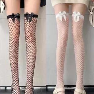 섹시 리본 망사스타킹 크리스마스 할로윈 섹시이벤트 속옷