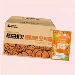 푸드버킷 국산 호박 늙은호박즙 호박즙 저온가공 100포 형 4526432