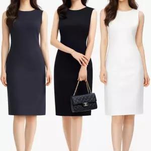 여성 원피스 정장 민소매 결혼식 하객룩 오피스룩 여름 면접 아나운서 여자 나시 원피스 빅사이즈 44~88