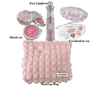 플라워 노즈 버니 쉘스 컬렉션 메이크업 세트 아이섀도우 팔레트 블러쉬 립글로스 백 쉬머