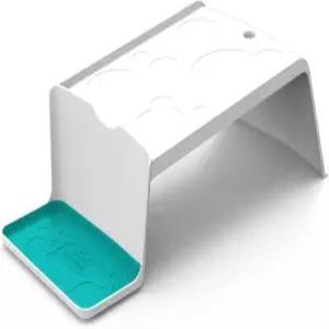 스마트 디자인 수드 스테이션 각도 세탁 세제 정리함 및 드립 트레이 ？ 액체 섬유 유연제 홀더 - 5.8인치 x