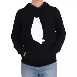 후드티 흰고양이 애완묘 고양이가 돼지가 웃는 야옹그림 다양한