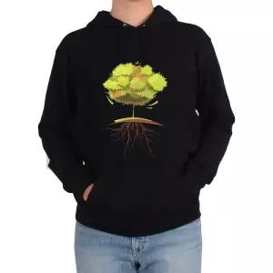 후드티 녹색 뿌리깊은 나무 뿌리가 길어야 높게 자라그림 다양한