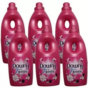 다우니 초고농축 섬유유연제 목련과 베리 1.05L 6개
