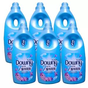 다우니 초고농축 섬유유연제 레몬그라스와 라일락 1.05L 6개