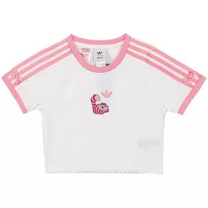 아디다스 키즈 디즈니 앨리스 슬림 크롭 티 (KE2728)