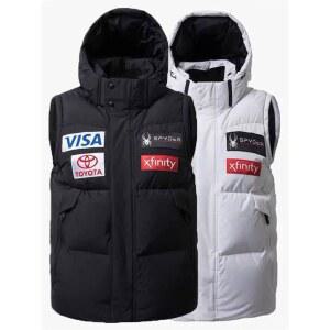 스키아웃도어 점퍼 조끼 보드 히터 USB 보온 패딩 S 90 겨울 하얀색 발열