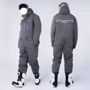 스키복 방한복 일체형 롱패딩 작업복 라이딩 배달