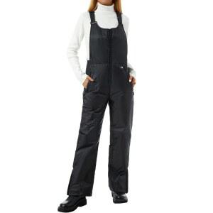 리센라인 여성 스노우 멜빵바지 방수 단열 팬츠 조절 스트랩 원피스 스노보드 오버롤 포켓 포함