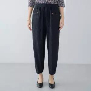 [마담4060]엄마옷 마담4060 가뿐한지지미엠보밴딩팬츠 중년여성 데일리 바지 -RPN2603