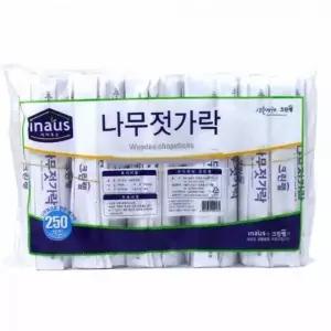 [알티피아]나무젓가락 20cm 250개입 일회용 도시락 우드젓가락