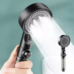 온오프 절수 수압 상승 샤워기 미세홀 필터 호스 브라켓 포함