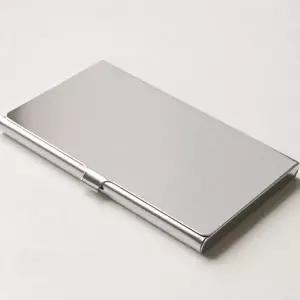 [셀러에이드]메탈 지갑 수납 슬림 카드 케이스 명함 휴대용 교통카드