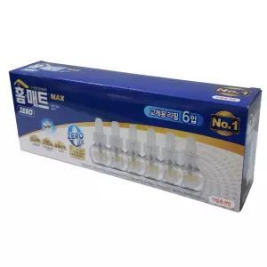 홈매트 제로 맥스 리퀴드 알파 플러스 리필 교체용 45일6개입