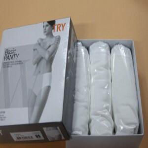 요거다 3 P /트라이 여심 화이트 면 100% 삼각팬티 85-110호 ㅁㄹ